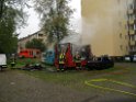 Brand Frittenwagen Pkw Koeln Vingst Passauerstr P31